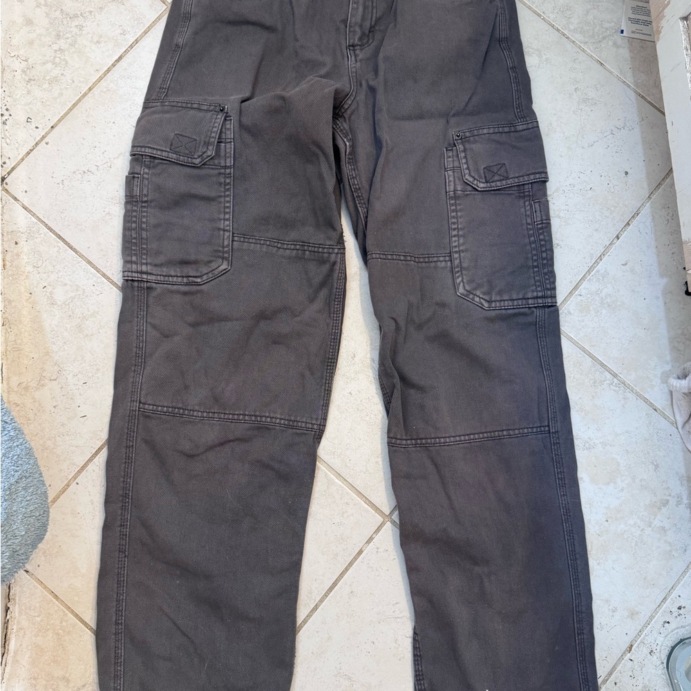 Women garage Gray Cargo Pants
